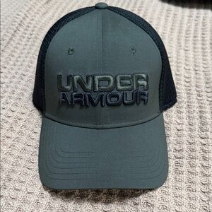 Under Armour Olive and Black Mesh Cap